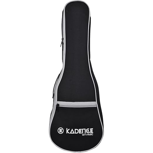 Kadence Ukulele Backpack Case Black