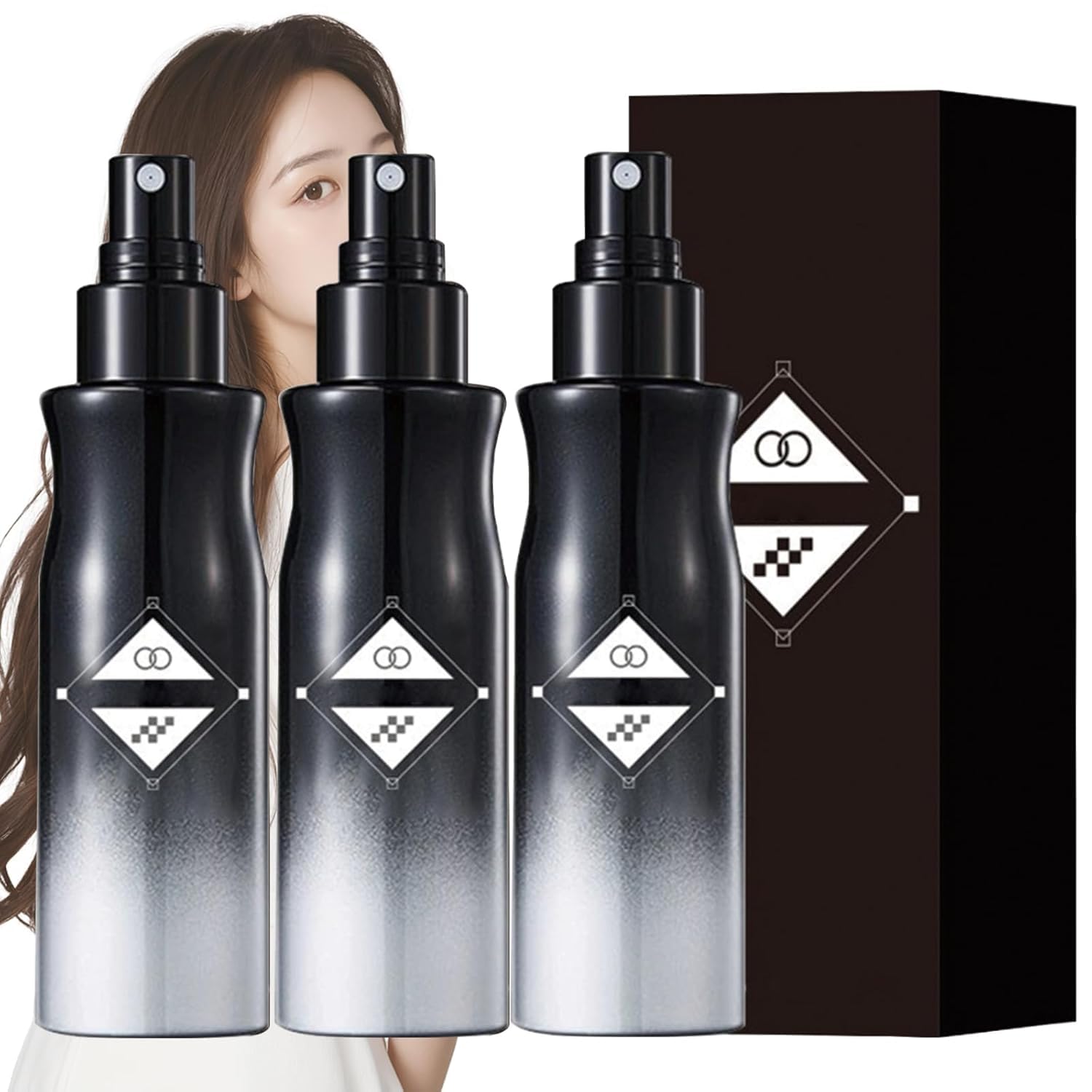 Spray para Dar Volumen al Cabello Welfaries, Spray para Dar Volumen al Cabello sin Enjuague, Spray para el Cabello Moutew, Spray de champú seco, Control de Grasa de Larga duración