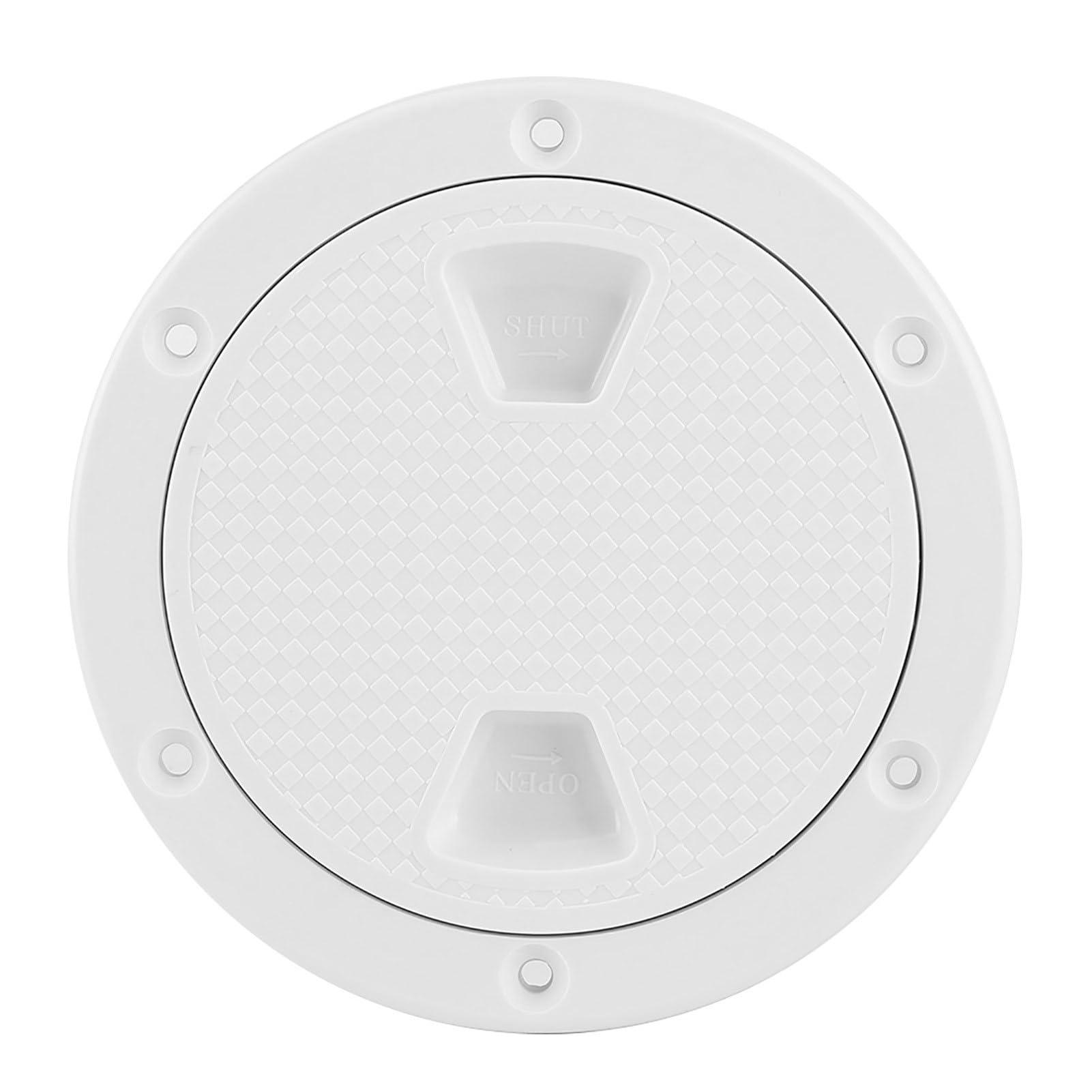 KooingTech Boat Hatch, Round Non Slip Inspection Deck Access Hatch and Lid