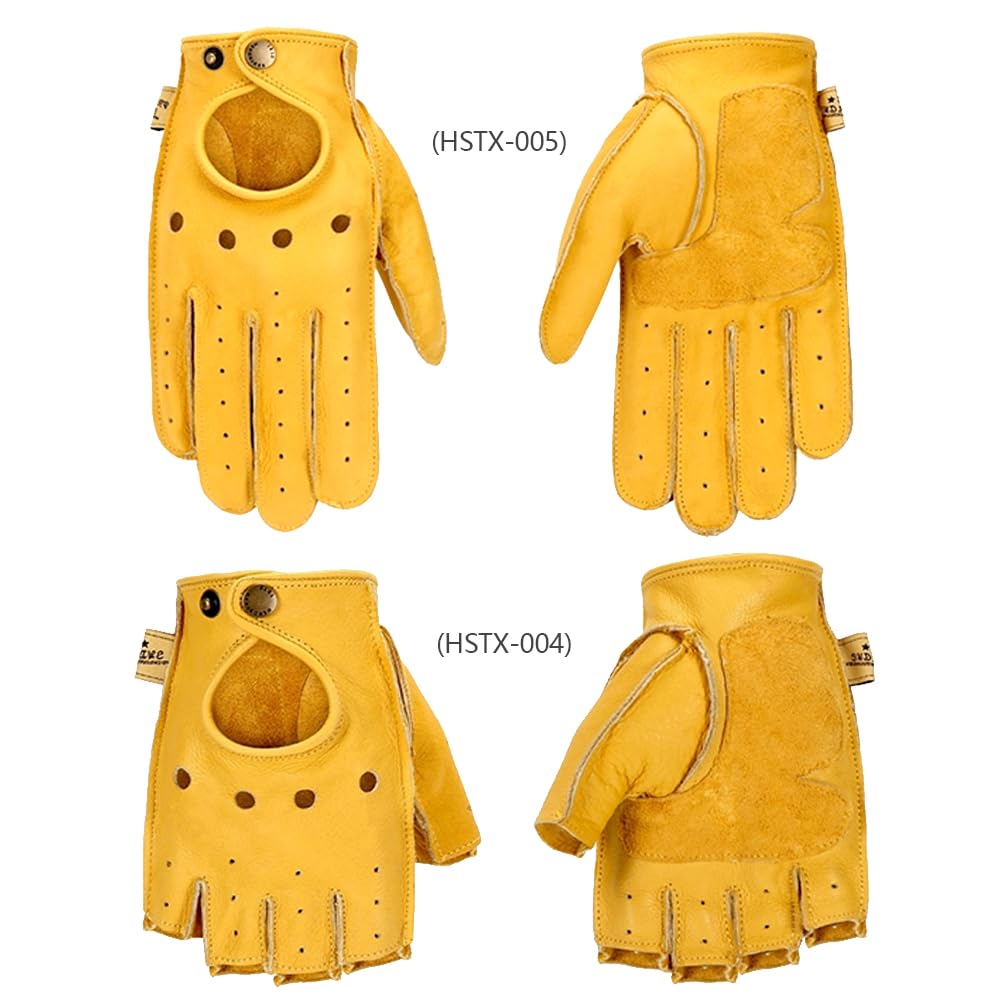 Guanti Moto Guanti Moto Vera Pelle Traspirante Ingranaggi Protettivi Anti Caduta Touch Screen Motocross Sport All'aria Aperta
