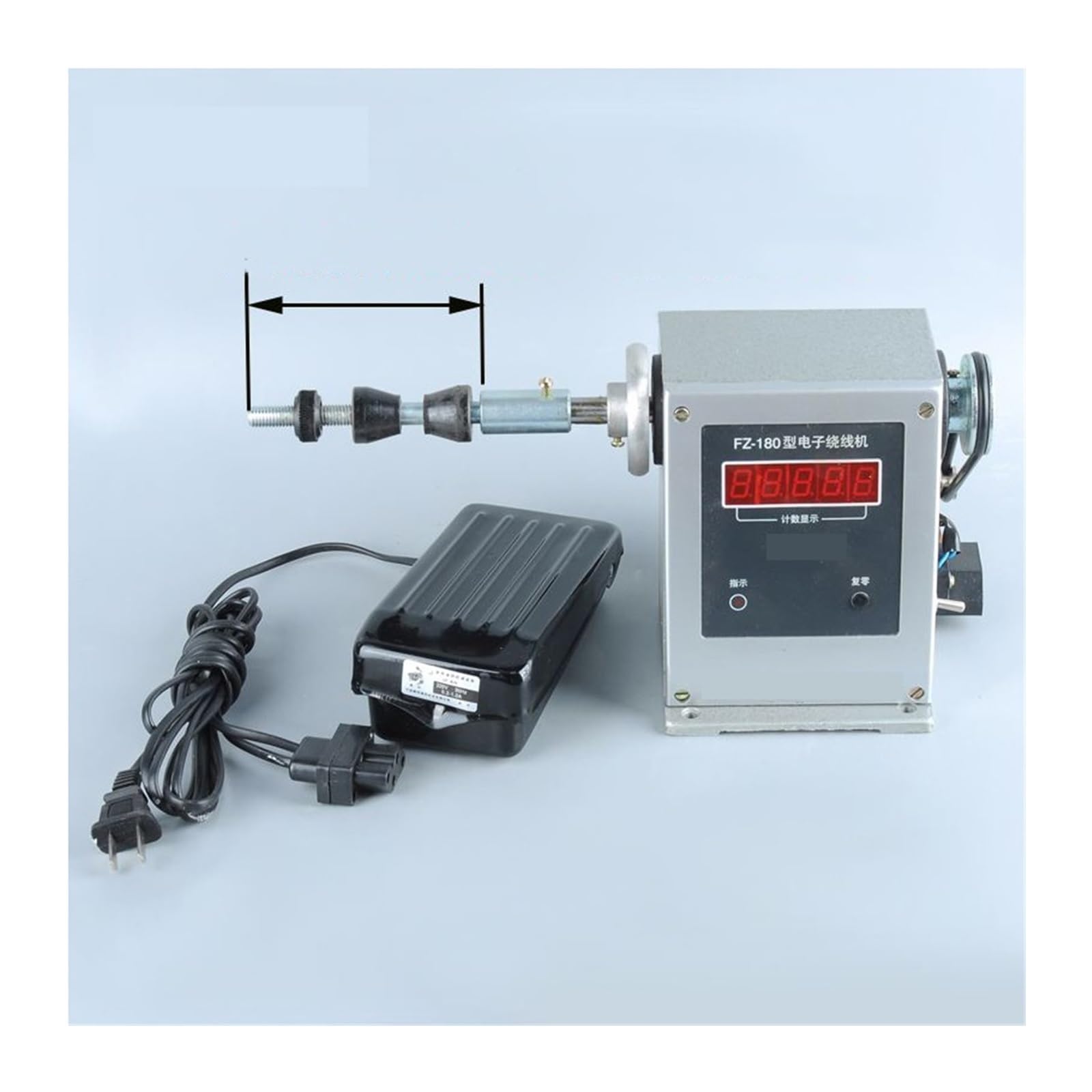 Wickelmaschine, Elektrische Zählwickelmaschine, Spulenwickelgerät, einstellbares halbautomatisches Wickelwerkzeug für Spulen