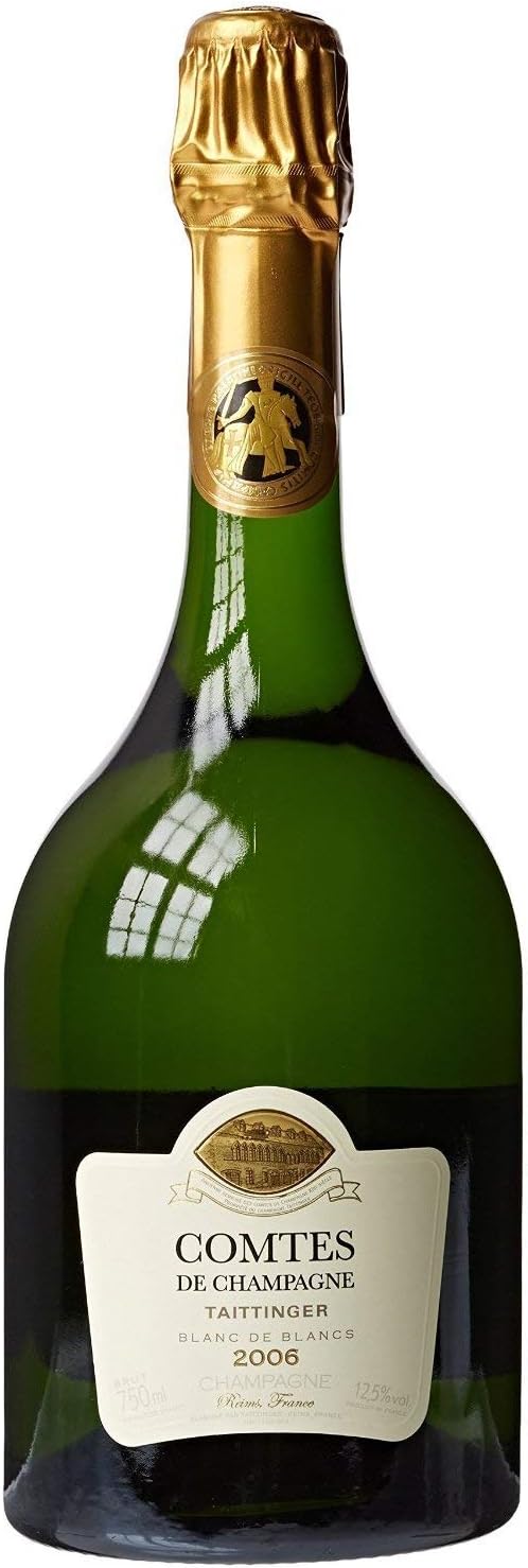 Taittinger Comtes de Blanc de Blancs Brut 2006 Champagne in Gift Box 2006, 75 cl