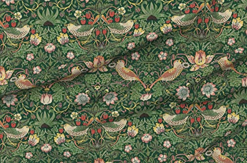 Spoonflower FI-F70-D12026256-FQ Fabric - 12026256 Printed On Upholstery Velvet Fabric Fat Quarter thumb #4