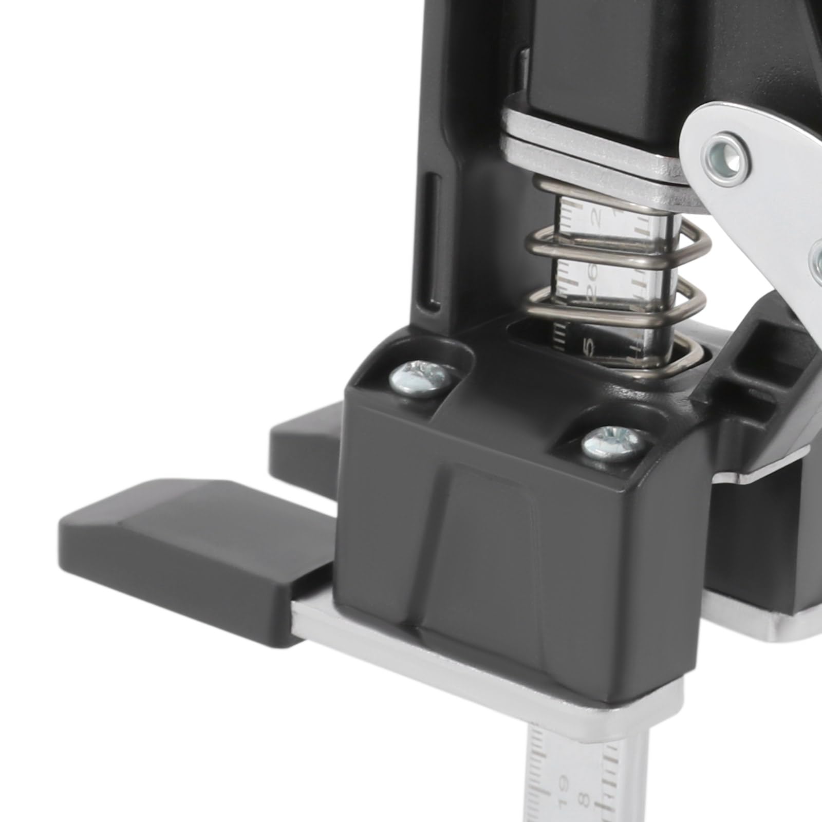 2 Pack Schrankheber 220kg Traglast Hebebockwerkzeug Möbelhebevorrichtung Für Küchenschrank Montage 39-59.5cm Höhenverstellbar Schwarz Silber
