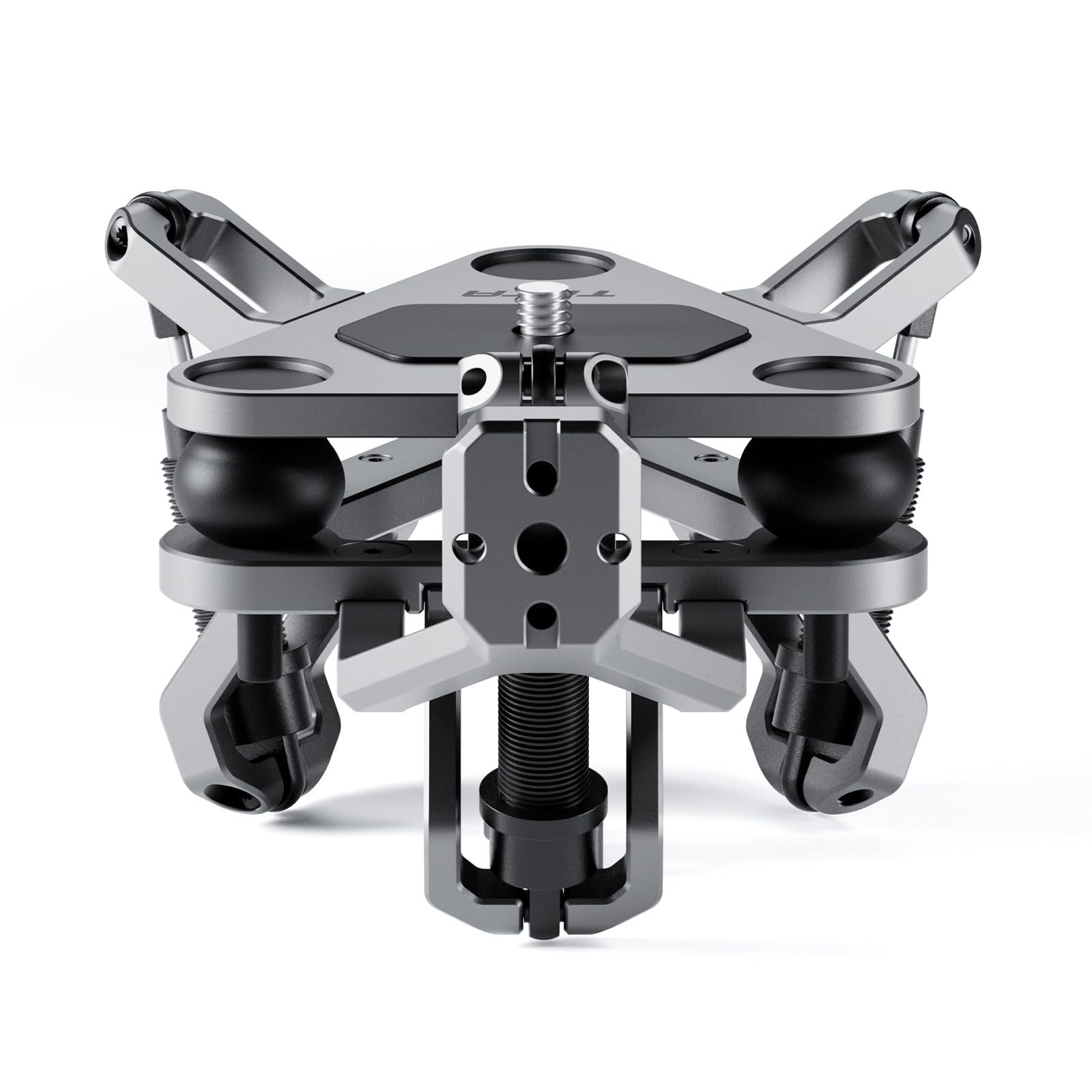 Tilta Cabezal Amortiguador Universal para Hydra Alien Mini Compatible con Cámaras de Acción con Rosca de 1/4"-20, NATO - Gris Titanio HDA-T15-SAH2-TG