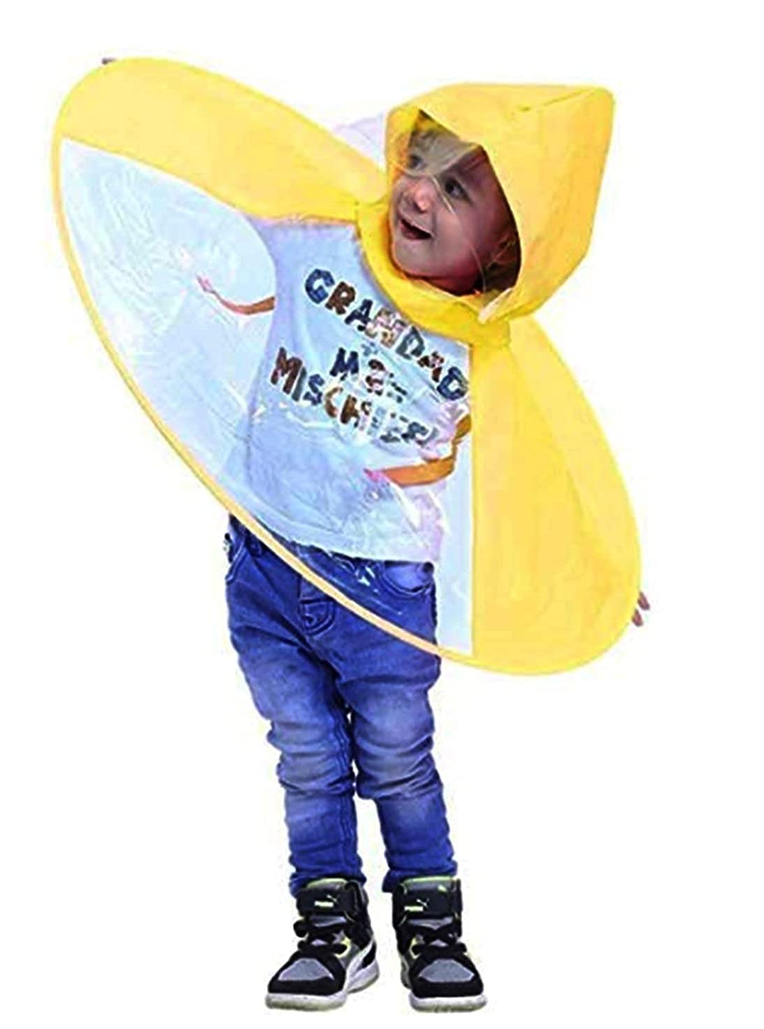Find&deliver-Headware Umbrella for Baby & Children - Hands-Free Umbrella Rain Hat Headwear Outdoor Fishing Golf Child Adult Student Rain Coat Cover Umbrellas