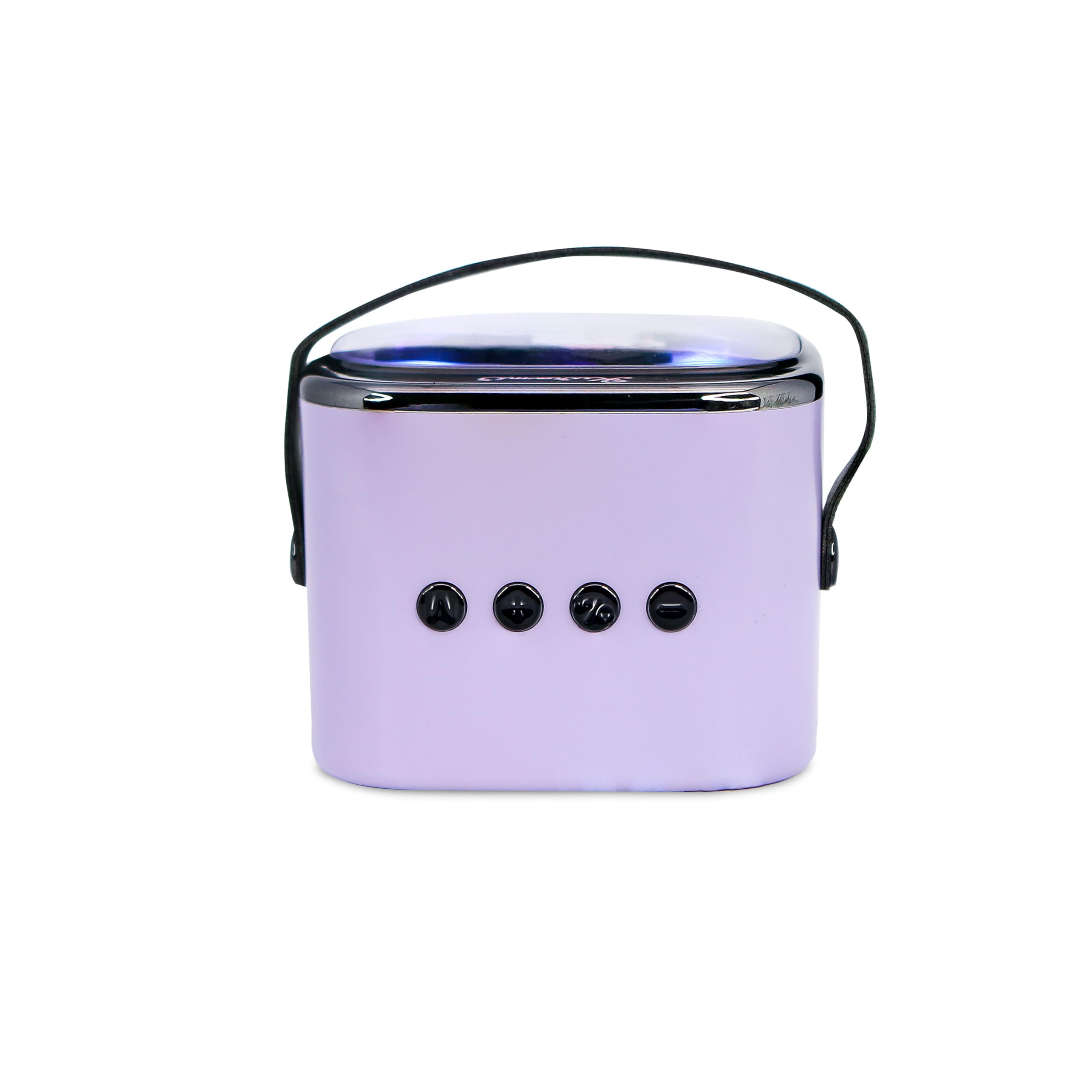 Altavoz DE Karaoke INALÁMBRICO con MICRÓFONO Y Luces LED Kuromi Compatible con Cualquier Fuente DE Sonido Bluetooth