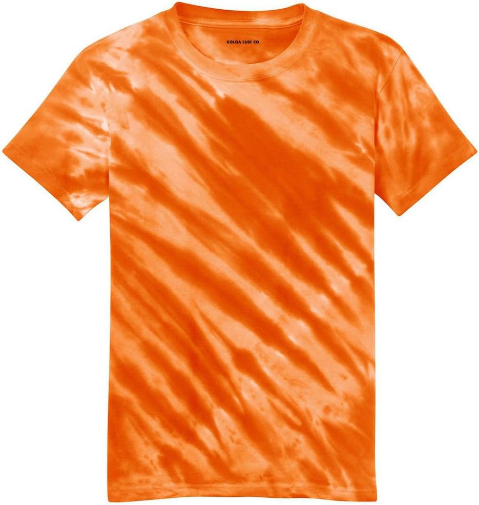 Koloa Tiger Stripe Tie-Dye T-Shirts in Adult Sizes: S-4XL