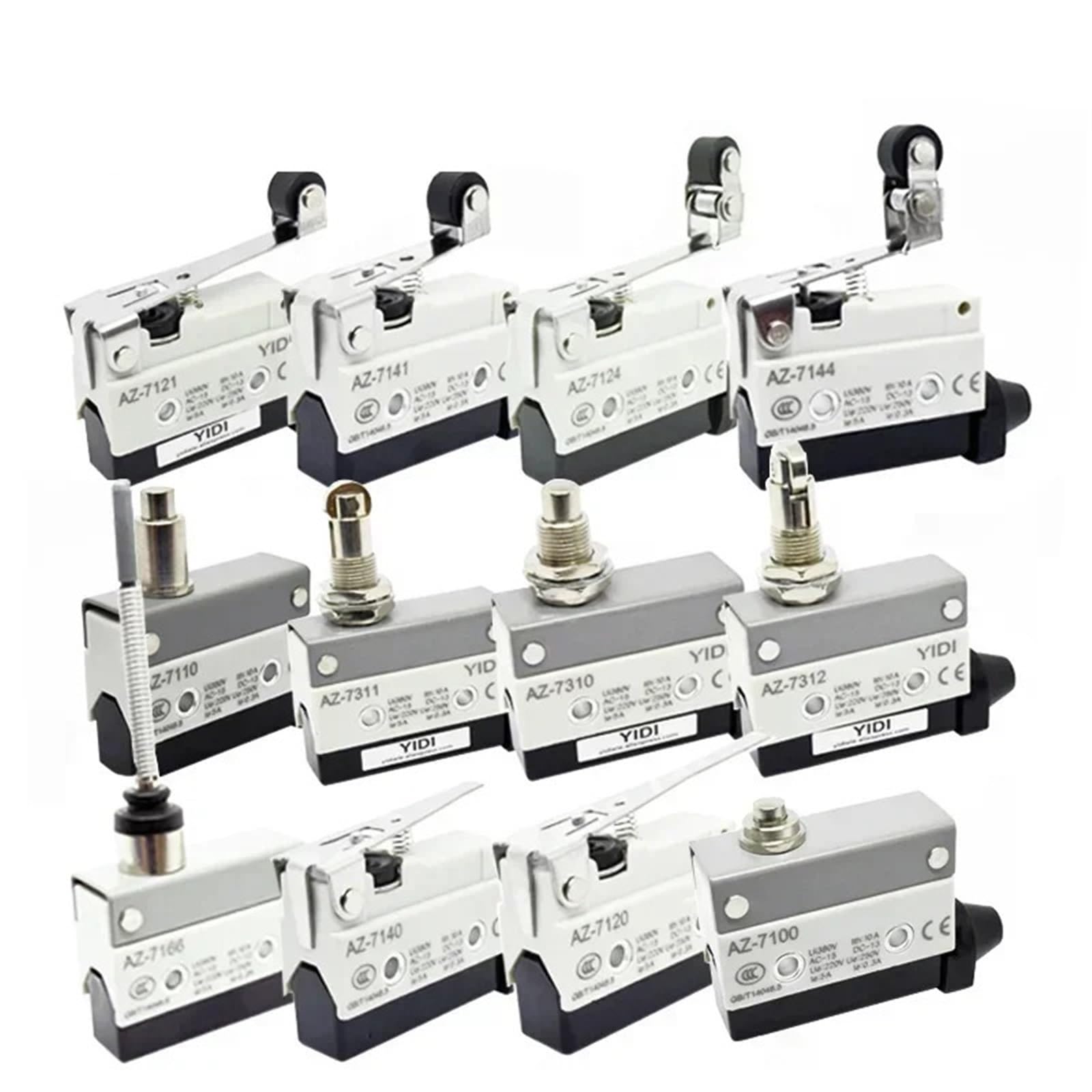 Micro-interrupteur de voyage AZ-7121 pour automatisme de portail