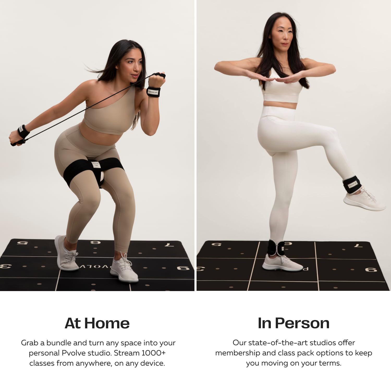 PVOLVE Home Workout Bundles - Home Gym Fitness Equipment for Total Body Strength Exercise and Recovery