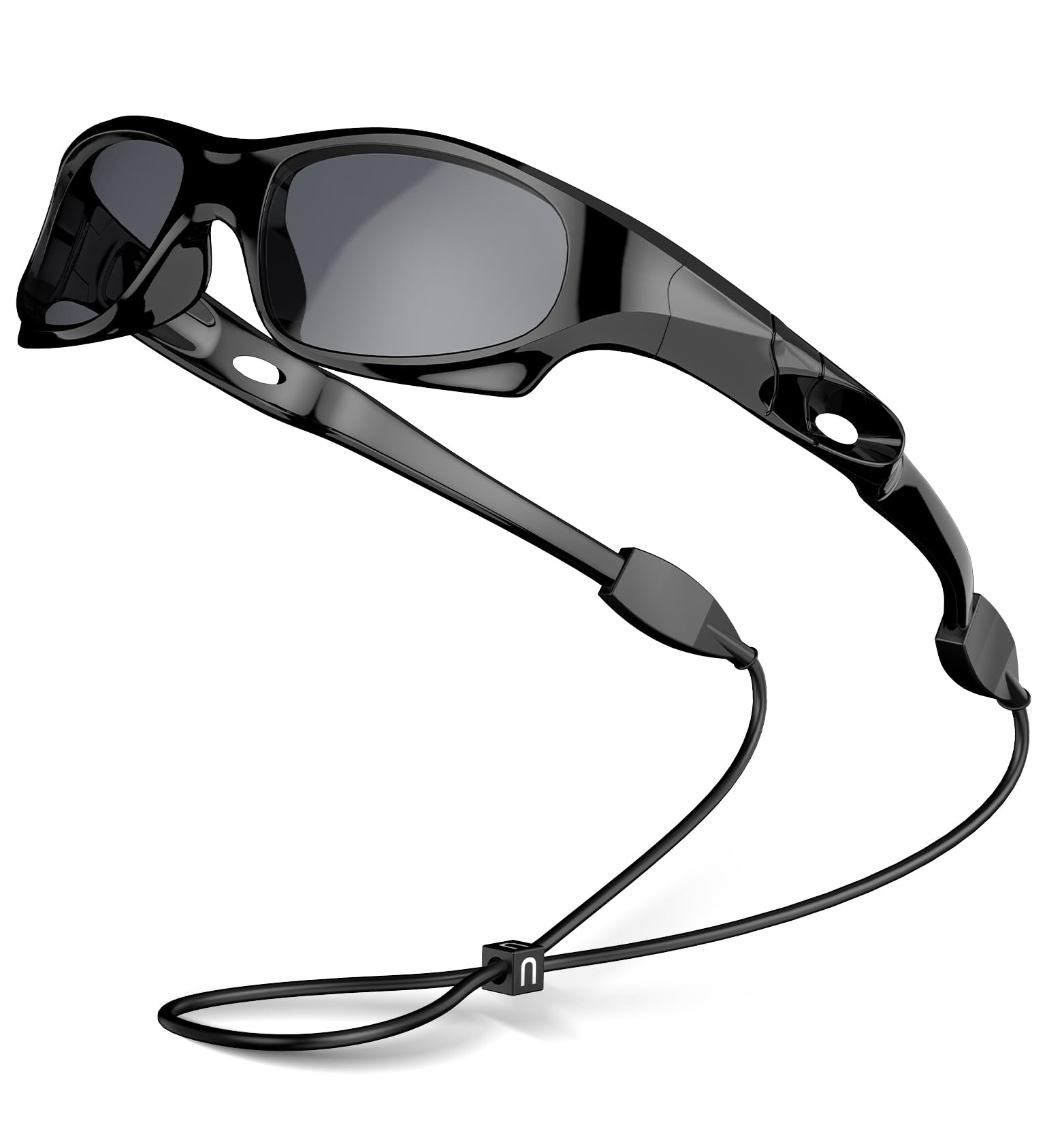 VATTER Kids Polarised Sunglasses with UV400 Protection – Flexible Frame & Adjustable Strap for Boys and Girls Outdoor Sports and Holidays