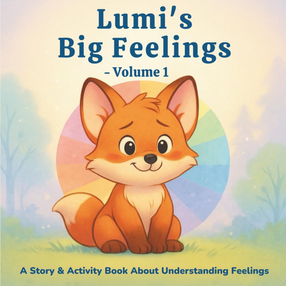 Lumi’s Big Feelings - Volume 1: Joy, Anger, Fear & Sadness. A Story & Activity Book About Understanding Feelings. (Lumi’s Big Feelings Series)