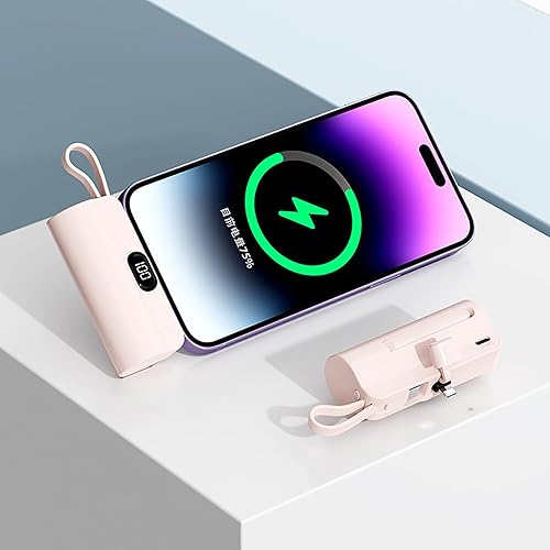 Miniatura 6 de Mini banco de energía, cargador de teléfono de 5500 mAh, cargador portátil con puertos USB-C duales para iPhone 17161515 Plus15 pro15 pro