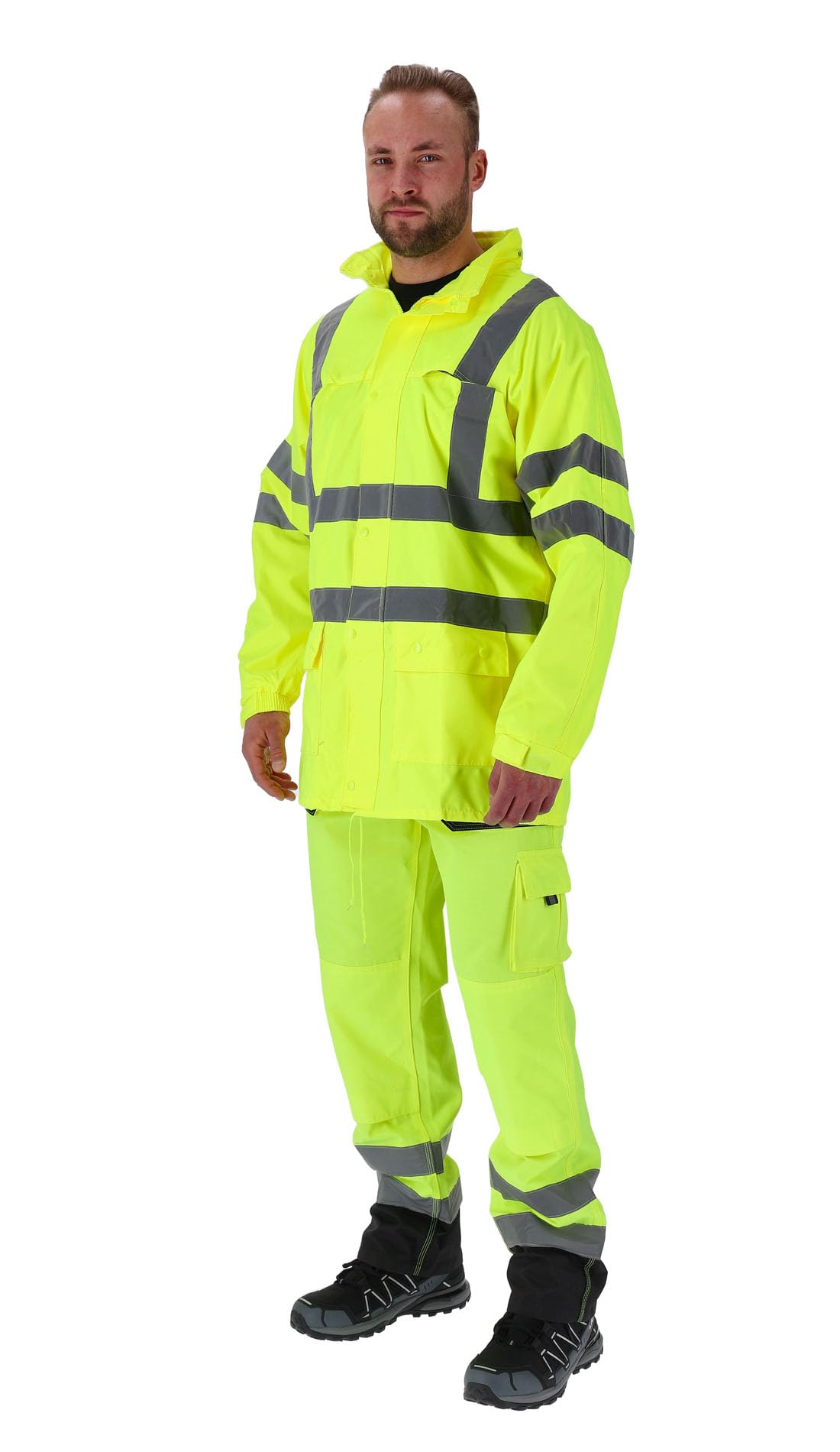 Lahti Pro l4010902 76493/polaire Veste de travail en ISO 13688/20471, Taille M/50, jaune