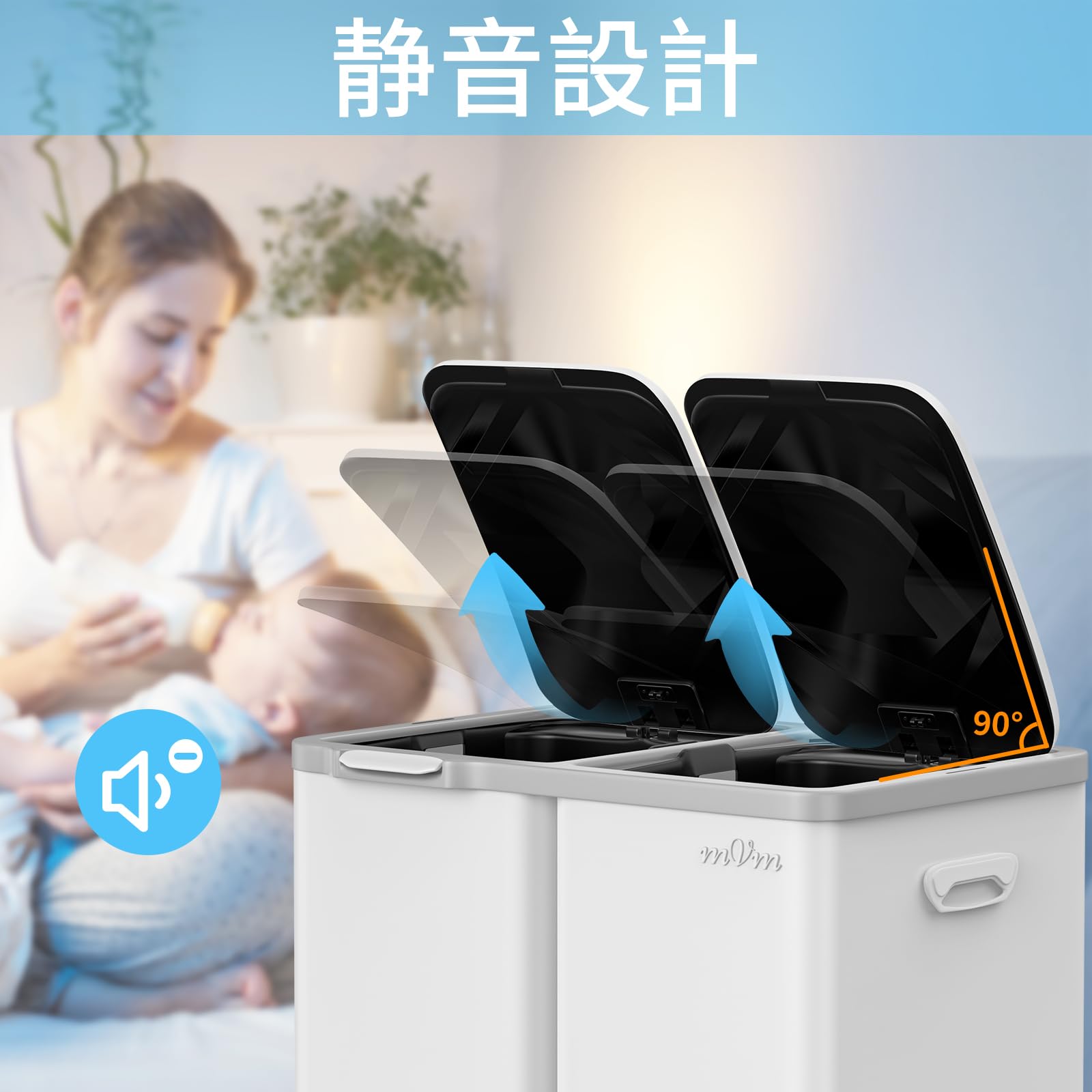 Amazon|mVm ゴミ箱 分別 縦型2段3分別 60L ダストボックス 蓋付き 大 Amazon|mVm ゴミ箱 分別 縦型2段3分別 60L ダストボックス 蓋付き 大