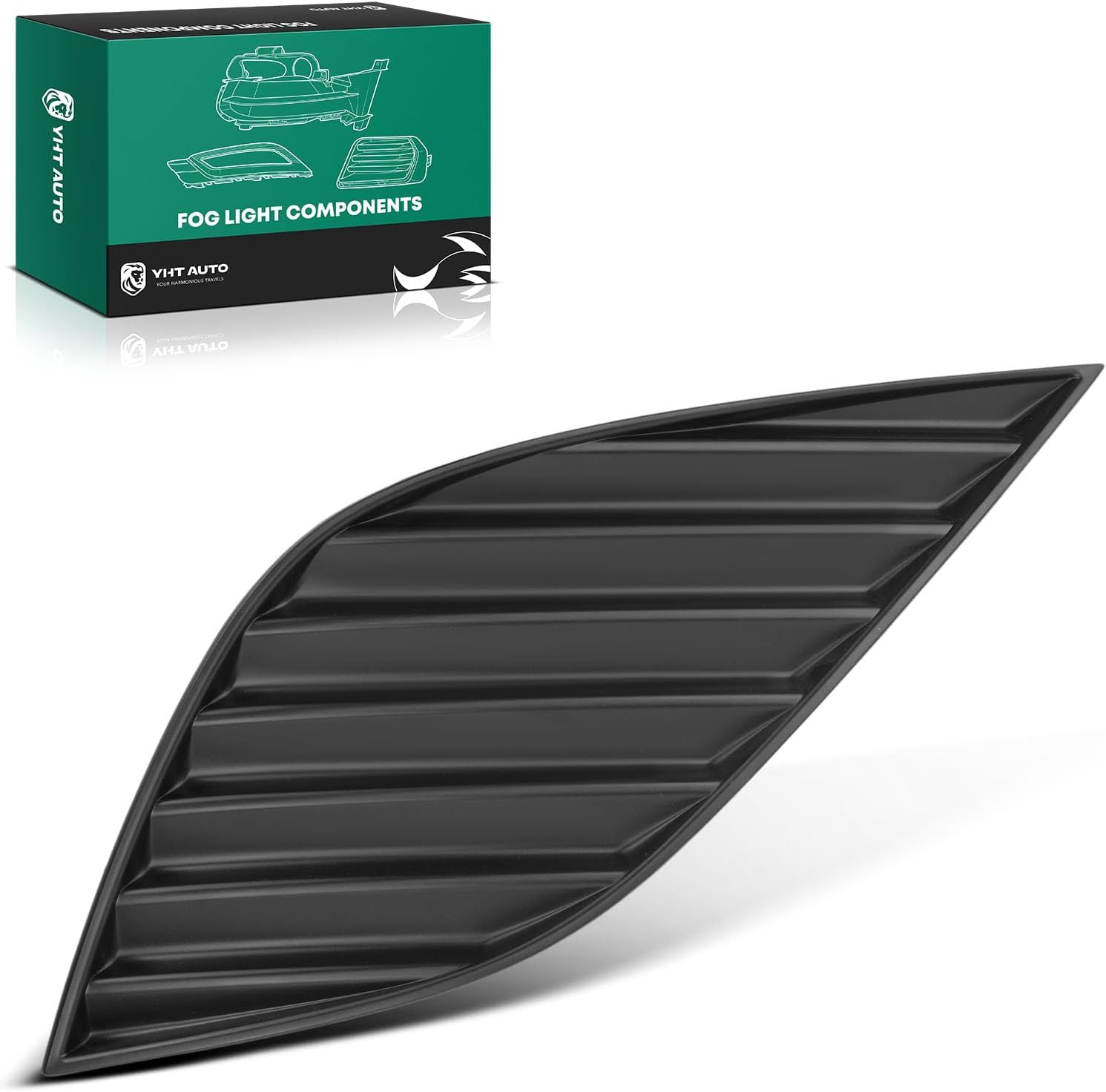 YHTAUTO Fog Light Cover Fits Toyota Camry 2018-2020 Front Bumper Fog Light Cover Trim Right Passenger Side