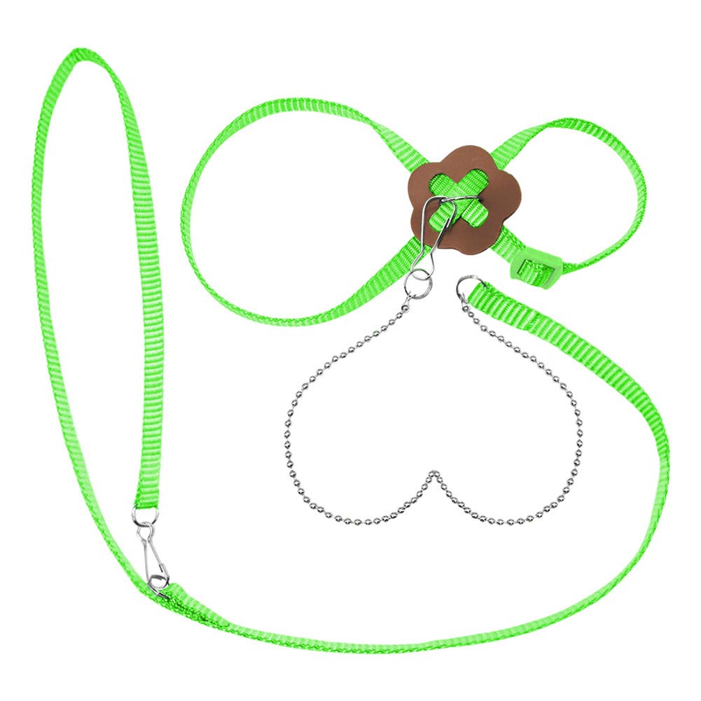 SOCHII Imbracatura e guinzaglio in Nylon per criceti, furetti, Topi, Coniglietti, pettorine, guinzaglio, guinzaglio, Accessori per porcellini d'India, Chest Below 23cm, Lyndee