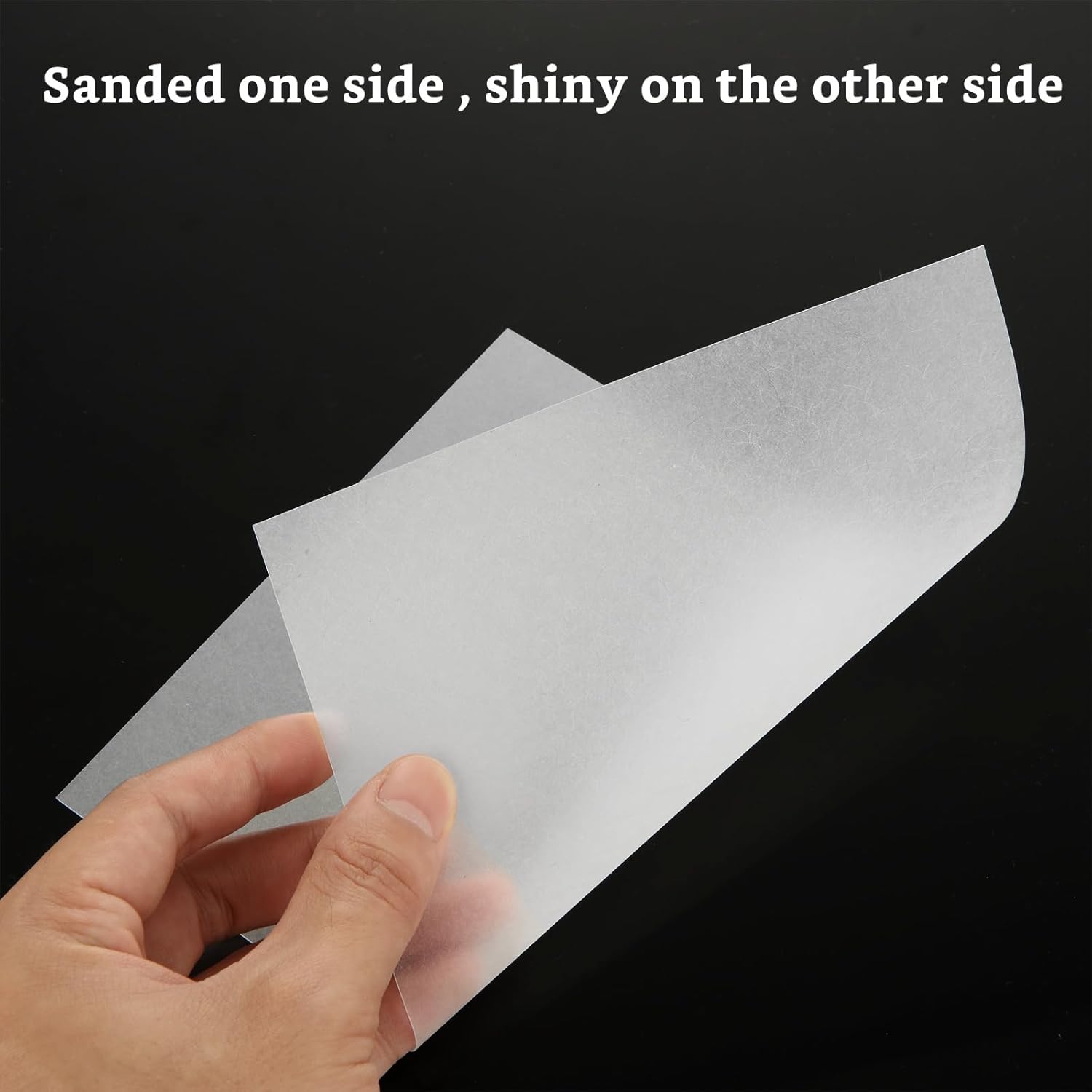 LOYORTY 100PCS Shrink Plastic Sheets 20 x 14.5cm, Shrinky Dink Sheets 8 X 5.7inches, Sanded Shrink Films Papers, Shrink Art Paper for Creative Craft, DIY Crafts and Creative Projects