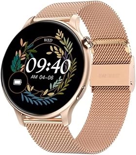GABLOK Smartwatches Smartwatch Ladies Men's Rainproof Smartwatch Bluetooth Talking Bracelet Electronics (Color : Alexandrite1, Size : 1)