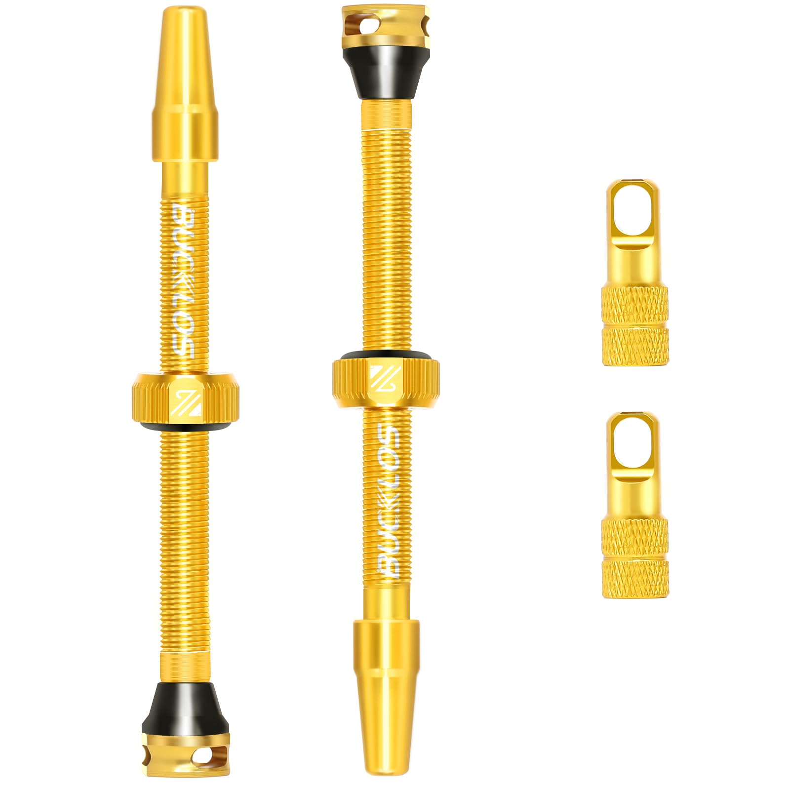 BUCKLOS Tubeless Presta Valve Stem 40/44/55/60/65/80/100mm