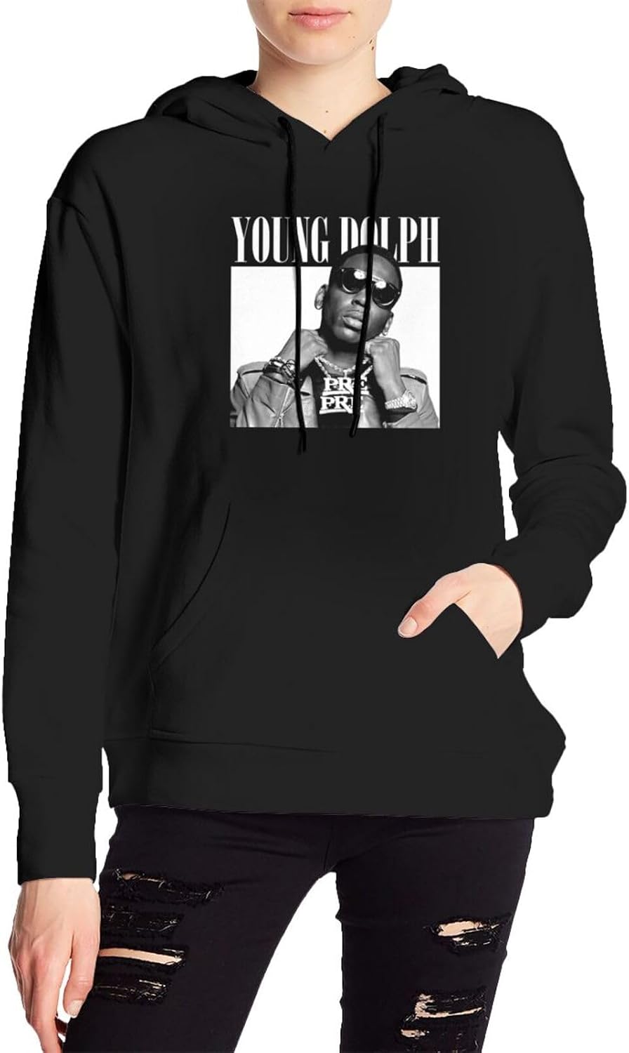 Amazon.com: Unisex Young Music and Dolph Hoodie 3D Printing Sweatshirt ...