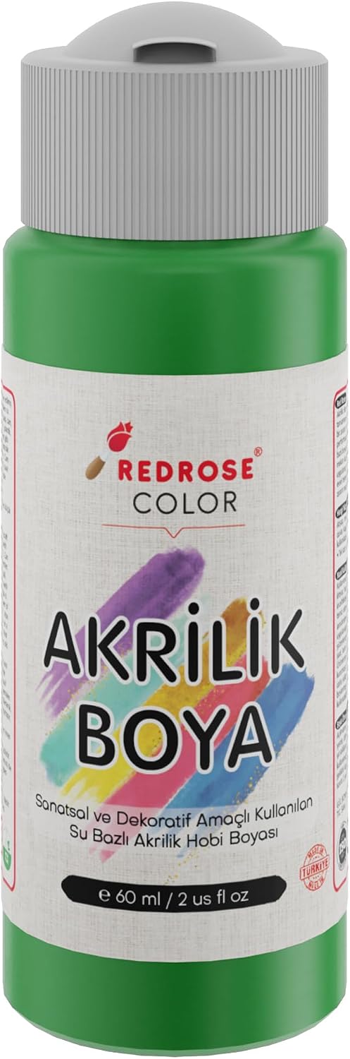 Red Rose Yeşil Akrilik Boya 60 ml