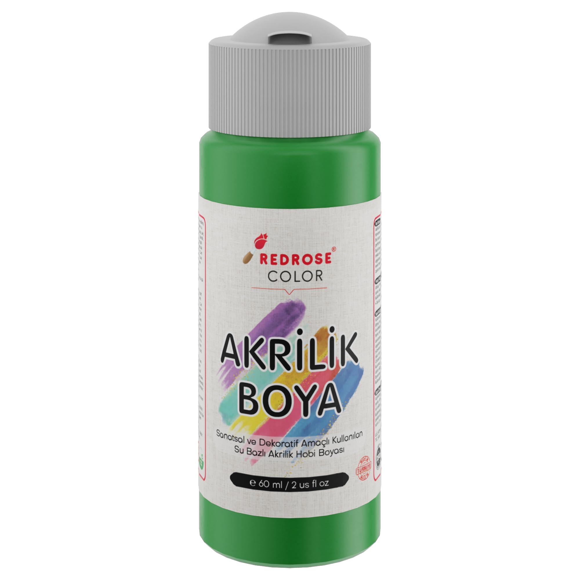 Red Rose Yeşil Akrilik Boya 60 ml