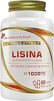 Lisina 1000mg 60 Capsulas Flora Nativa do Brasil - Sem sabor