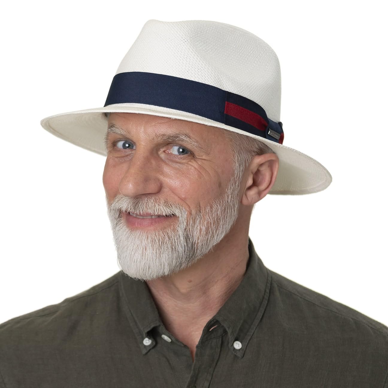Stetson Vondrio Traveller Panamahut Hut klassischer Stil UV-Schutz 40+ Made in Ecuador Unisex Frühjahr Sommer