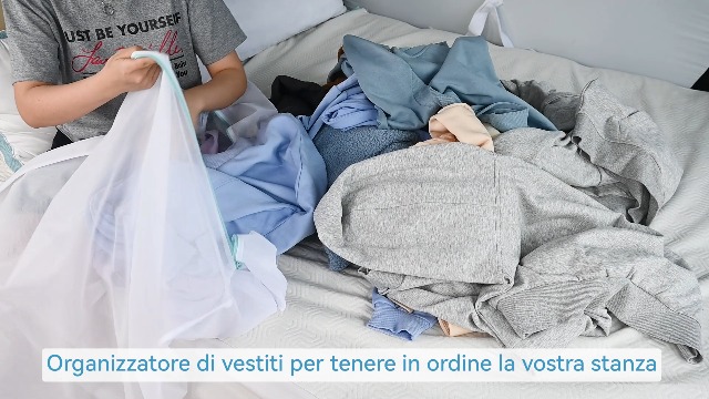 2 Sacchi Per Bucato In Rete OTraki 110x90 Cm – Extra Large Con Cerniera Metallica, Per Coperte E Piumoni - 4