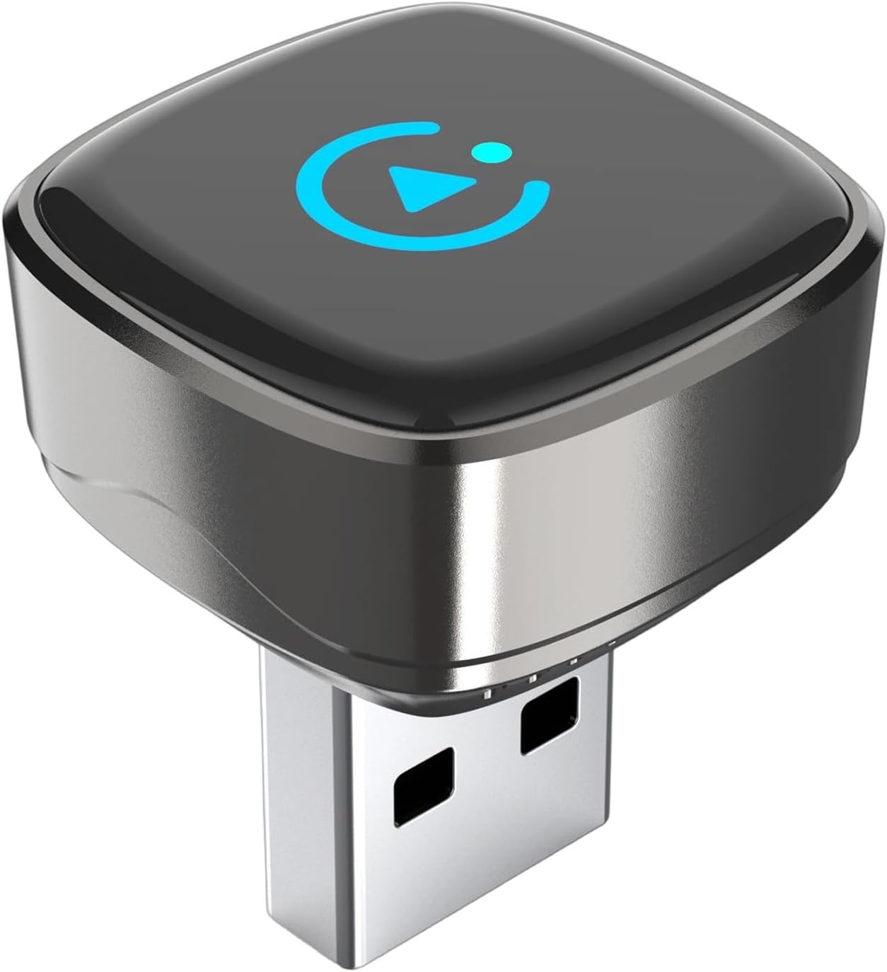 Adapter Ekranu Samochodowego z Przewodowego na Bezprzewodowy Bez Opóźnień | Bezprzewodowy Adapter USB Do Ekranu Do Strumieniowania Muzyki, Asystenta Głosowego, Wycieczek I