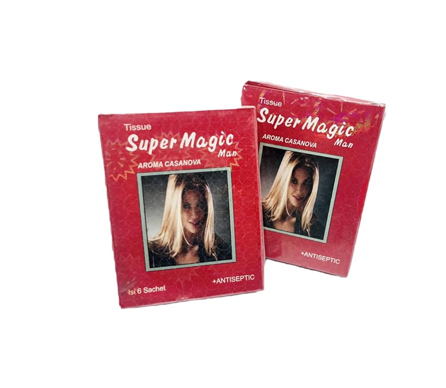 Tissue super Magic 30箱　スーパーマジック Amazon.co.jp: Super Magic Man Wet Tissue Box of 12 (Pack of