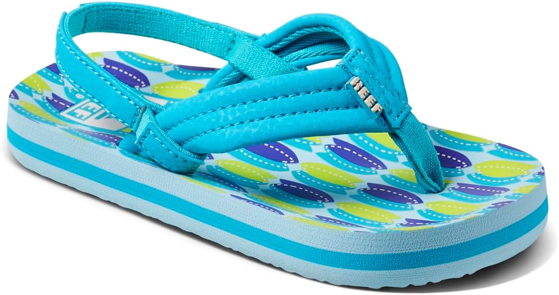 REEF Boys Toddler/Little Kid Ahi Beach Flip Flop, Soft Cushion Footbed, Water Friendly