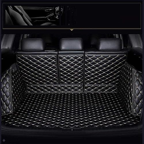 Car Cargo Liners for Benz EQS SUV 2023-2024 (5 Seats), Boot Mats Rear Trunk Carpet Trunk Mat Trunk Protection Mat Trunk Liner Mats Interior Accessories,B