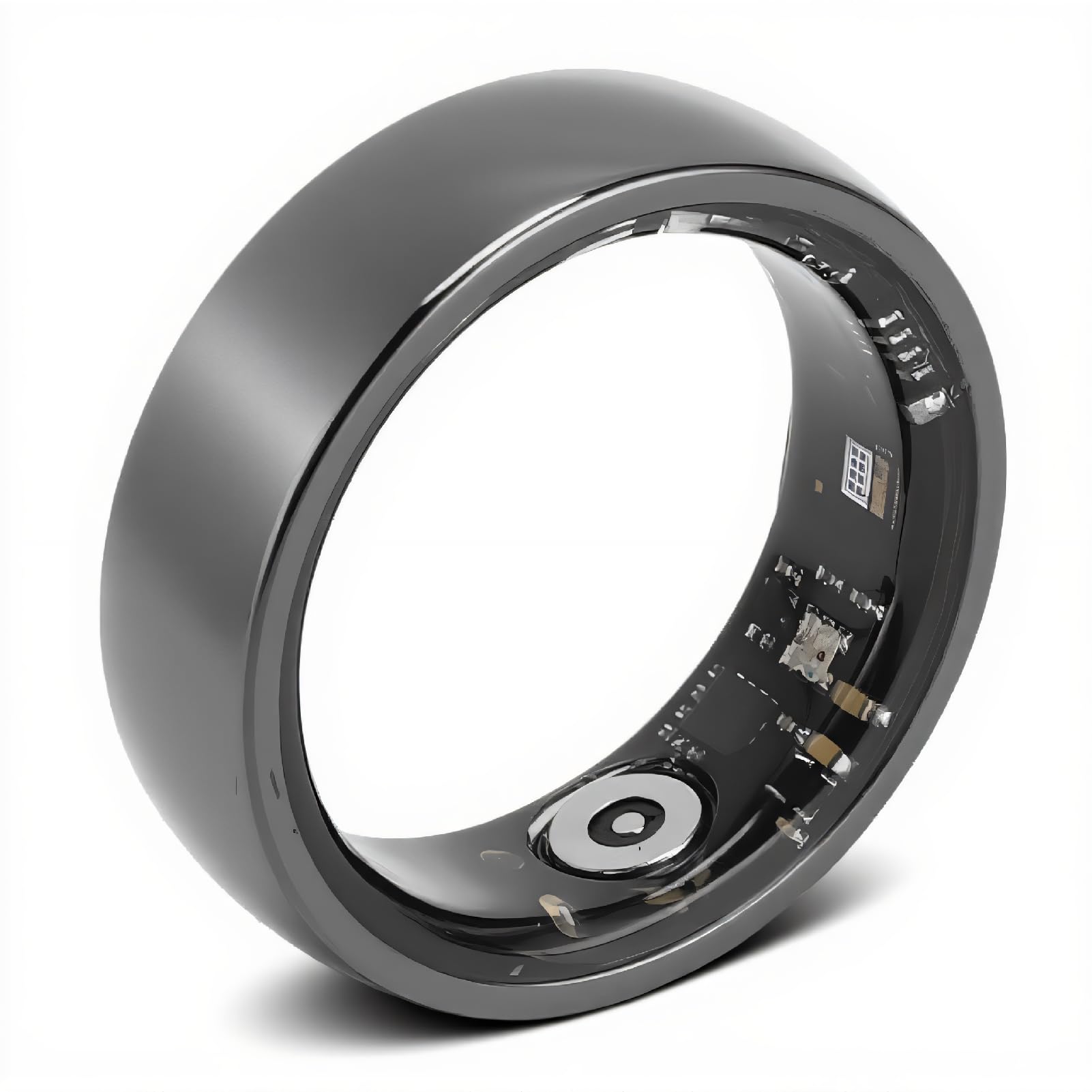 Anneau Intelligent NFC, Bague de Tracker de santé avec Mode Multi-Sport, Podomètre, Résistance à l'eau IP68 pour Un Usage Quotidien