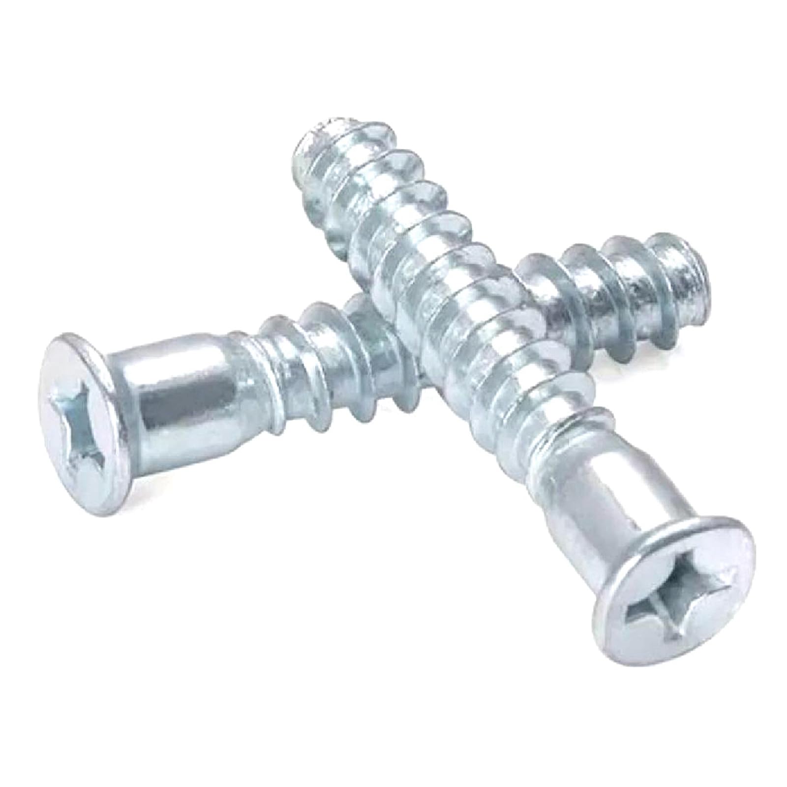 Śruby, Wkręty samogwintujące, Wkręty samogwintujące do drewna M7 Phillips z łbem stożkowym płaskim ocynkowane, 5 szt.(M7x48mm)