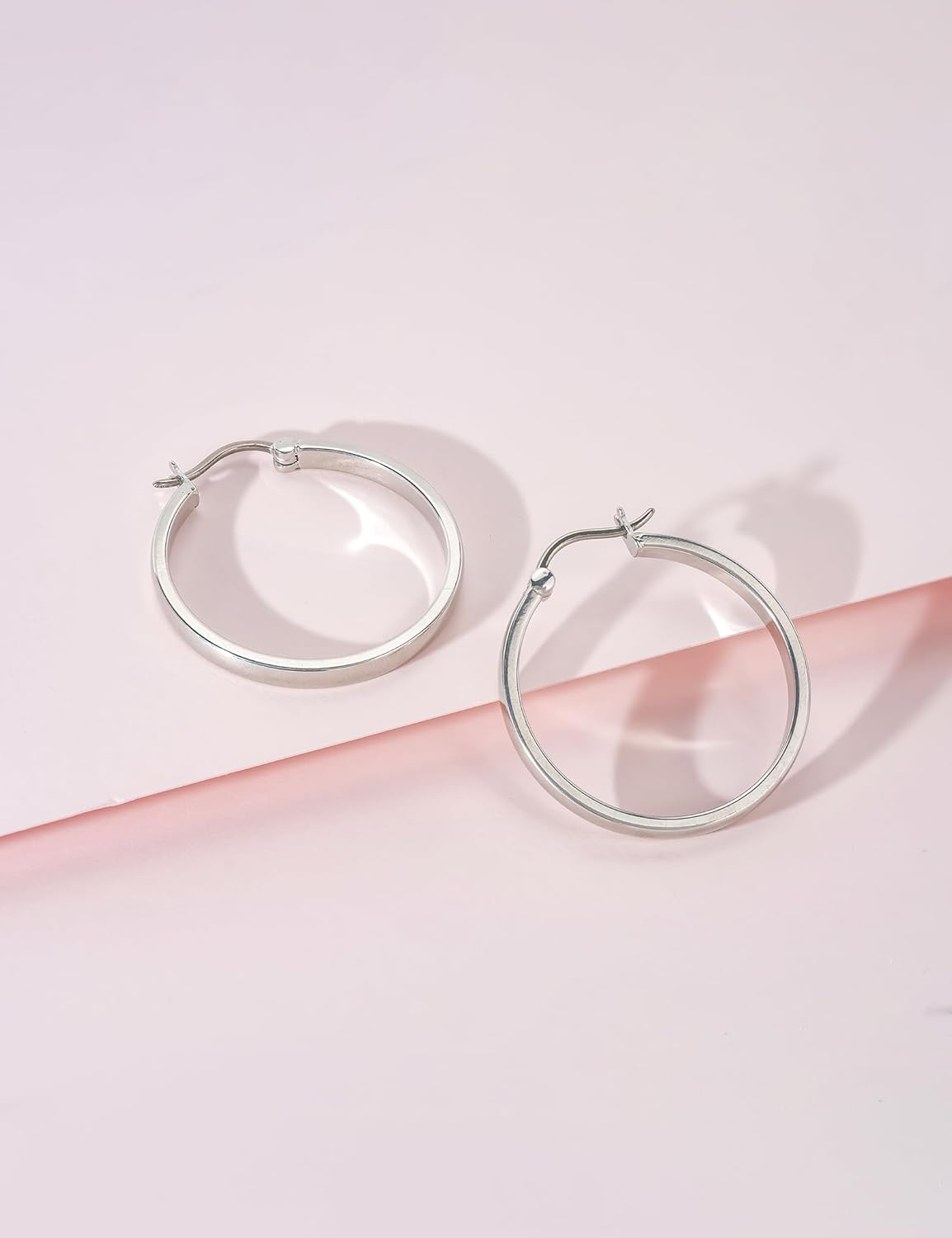 Limerencia G23 Pure Titanium Hypoallergenic Hoop Earrings for Women Sensitive Ears - Image 7