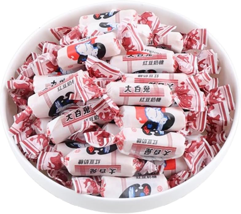 creamy candy 227g/8oz Red bean flavored milk candy Childhood Flavor