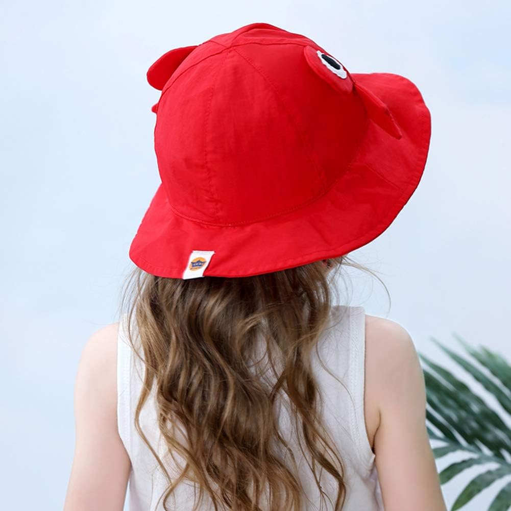 Sun Protection Foldable Bucket Hat Animal Cartoon Cap for Baby Toddlers Girls/Boys Summer - Image 6