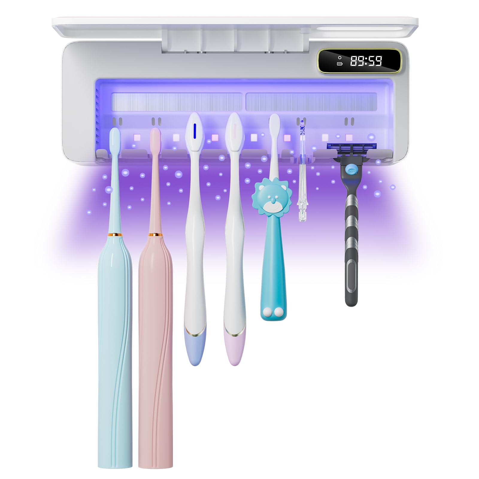Amazon.com: SwanKiss UV Toothbrush Sanitizer Holder for Bathrooms