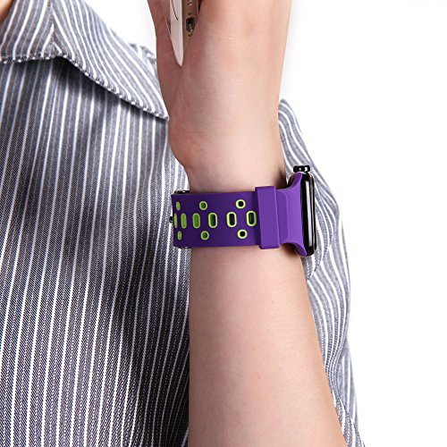 Pantheon Compatible Apple Watch Band 38Mm 40Mm Series 4 3 2 1 Silicone Sport Band Waterproof Compatible Iwatch Bands For Men And Women #TOP3