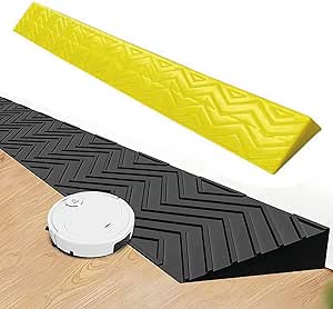 Rampa Per Marciapiedi In PVC - Antiscivolo, Portatile, Per Auto, Moto O Sedie A Rotelle, Due Misure Disponibili