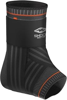 Shock Doctor Ultra Knit Ankle Brace with Figure 6 Strap & Stays - Max Support for Sprains & Instability