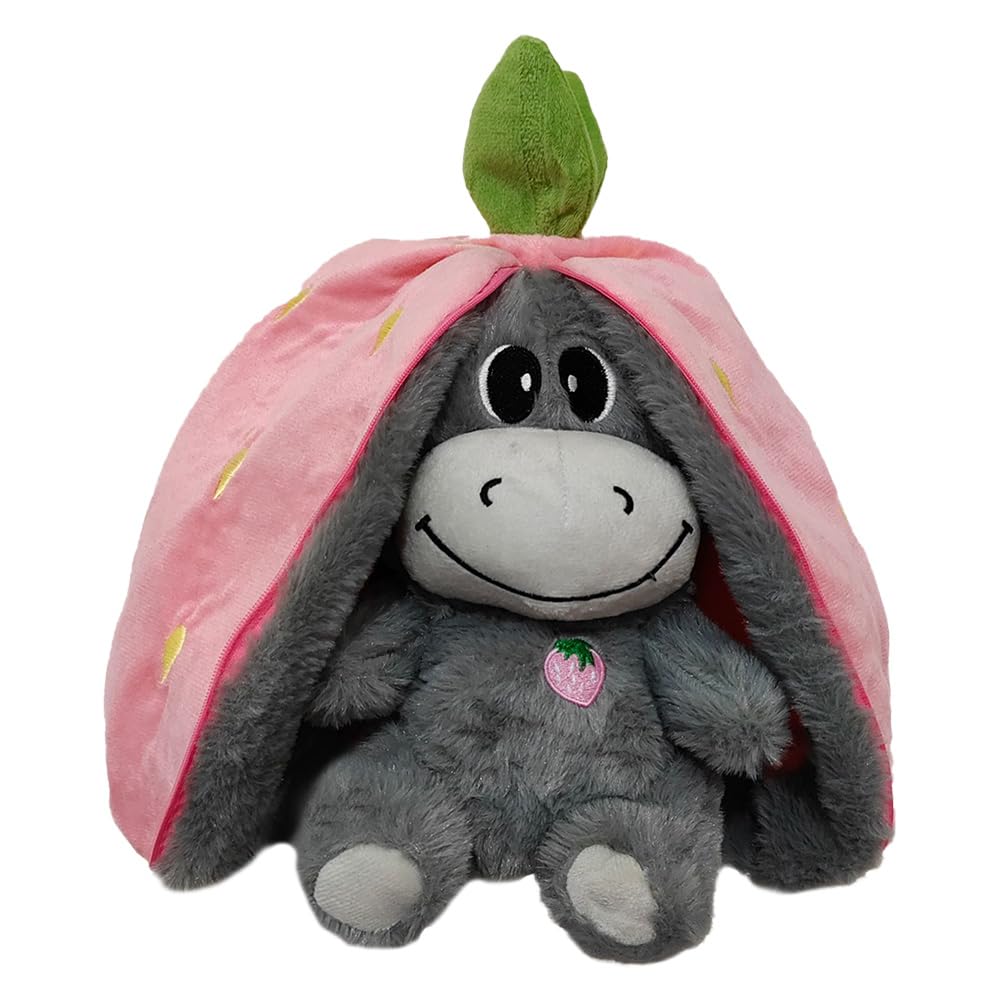 CHANGYUE Panda Music & Light Authing Toy avec Un Mouvement respiratoire pour Le Coucher (Rose)