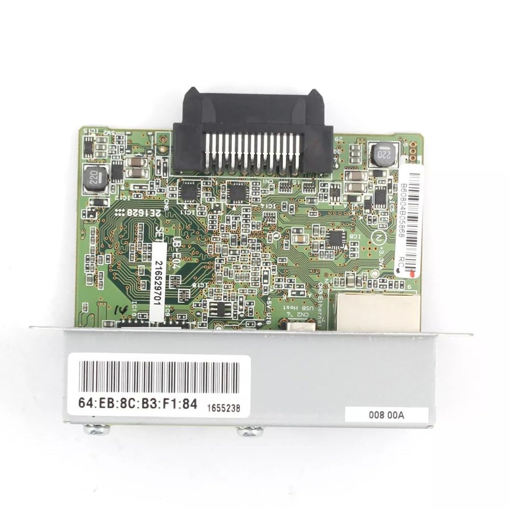 Module d'interface Ethernet pour imprimantes POS C32C881008 UB-E04 TM-T88VI 100 Mbps