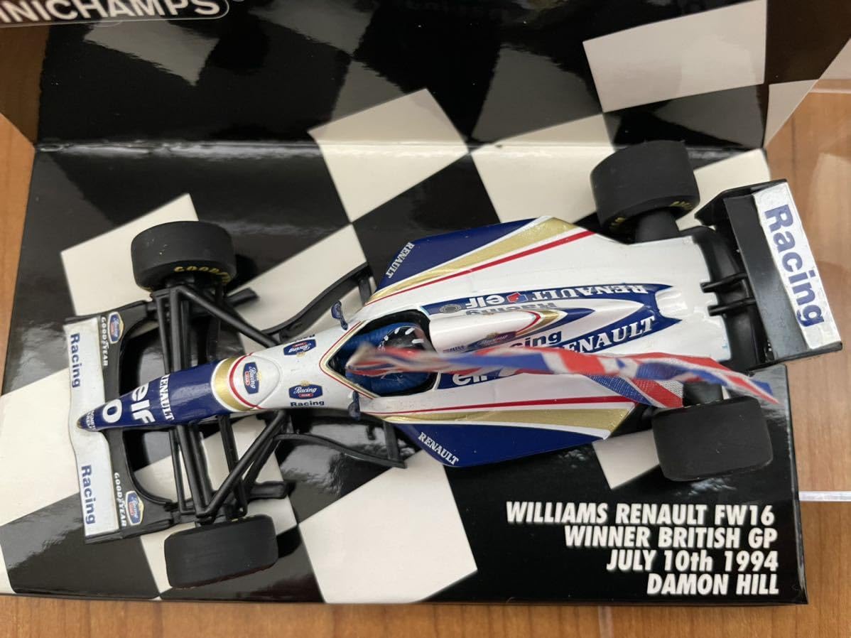 Amazon | ミニチャンプス 1/43 ウィリアムズ ルノー FW16 デイモン