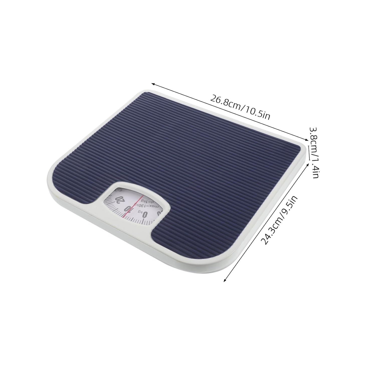 VALICLUD Mechanical Bathroom Scale for Measurement Analog Design for Home Use User-Friendly No Battery Needed Accurate Weight Tracking Tool for Women Stylish Finish