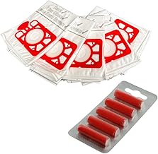 Avern Genuine Numatic Hepa-Flo Hoover Bags Henry Hetty NRV Vacuum Cleaner Dust Bags (5 Pack + 5 Freshener Sticks)