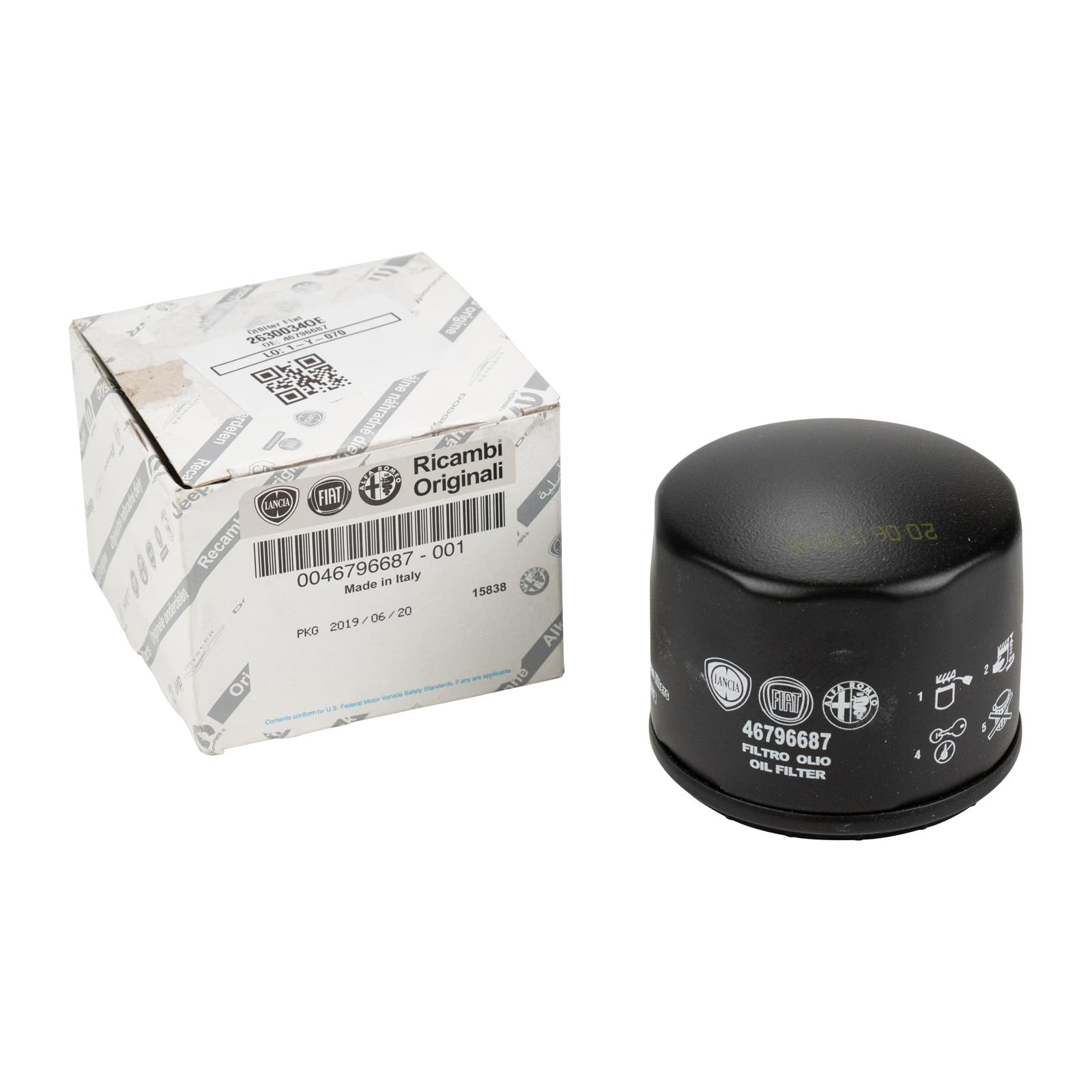 GENUINE FIAT BRAVO 1.9 D MULTIJET Oil – 46796687 : Amazon.co.uk