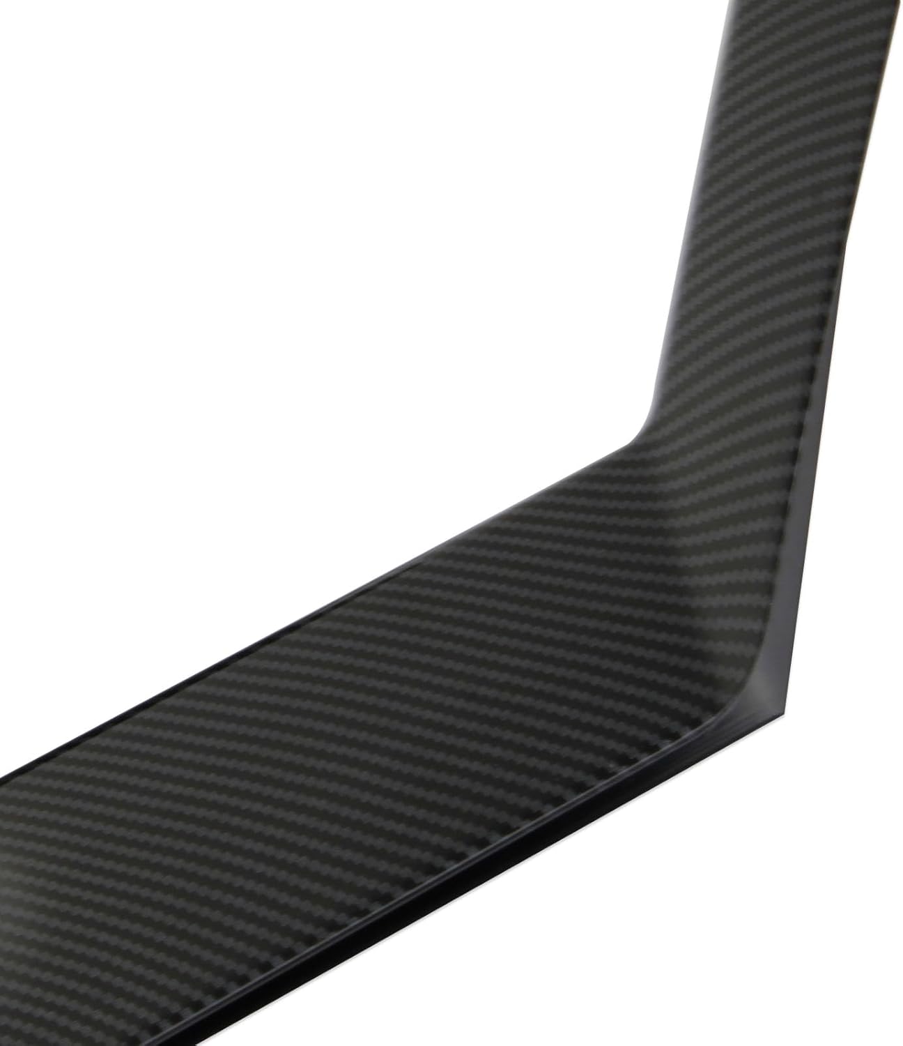 Carbon Fiber Style Front Row Central Control Sides Trim Accessories for Tesla Cybertruck (Bright Surface)